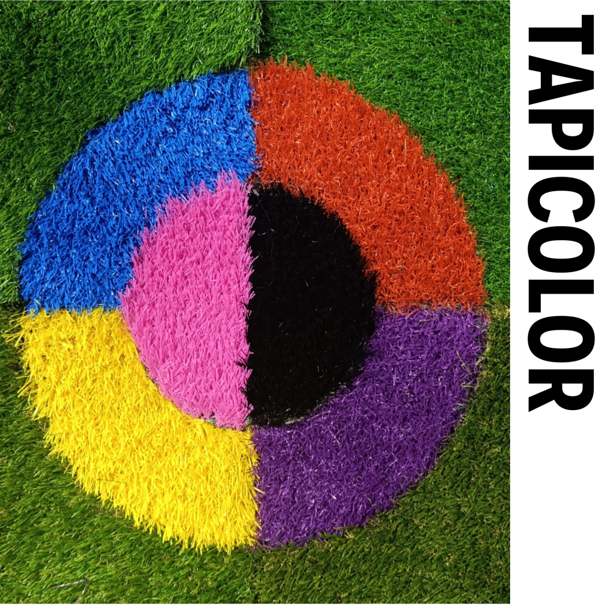 Grama sintética decorativa Evergreen - césped artificial para jardines Tapisol Colombia